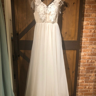 値下げしました】ウェディングドレス 二次会 前撮り リゾート婚