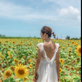 値下げしました】ウェディングドレス 二次会 前撮り リゾート婚