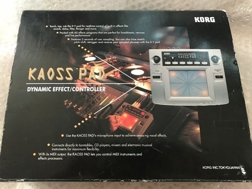 【美品】KORG KAOSSPAD KP-1 ※全国配送可