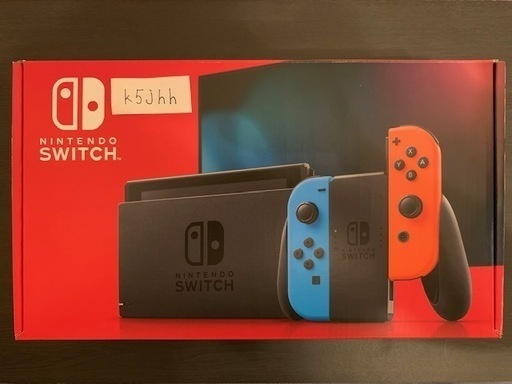 買取り実績 【中古】新型 Nintendo Switch ネオンブルー 任天堂