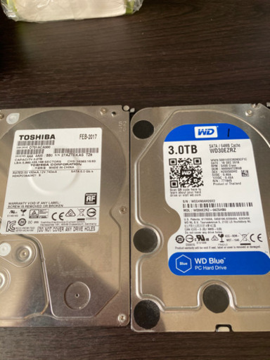 [お話中]3TB HDD2台