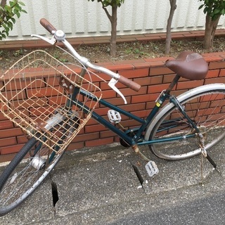 (chariyoshy 出品)27インチ 自転車　グリーン