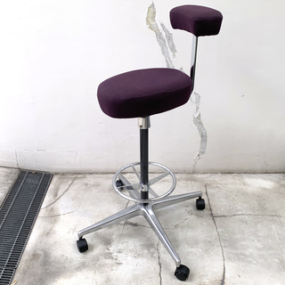 ハーマンミラー HermanMiller パーチスツール ロバート・プロプスト 紫　引き渡しのみ