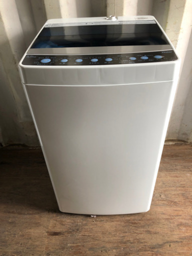 0817-103 ハイアール洗濯機　JW-C55CK 2019年 5.5k
