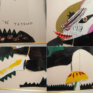 【AR】主体美術協会会員 梅村哲生 「森のシリーズ」森に棲むもの AR】主体美術協会会員 梅村哲生 「森のシリーズ」森に棲むもの