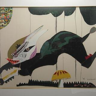 【AR】主体美術協会会員 梅村哲生 「森のシリーズ」森に棲むもの