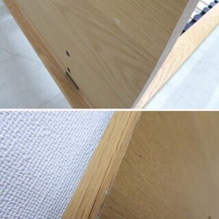 無印良品  良品計画 スラットベースキングサイズベッドフレーム 収納付