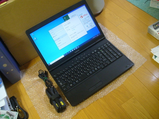 ㋦安心の東芝製 SSDへ変更可 USB3.0対応 Windows 10 (64bit) / Office 2016 Professional インストール済（ライセンス認証済） 15.6インチワイド ノートPC㋦