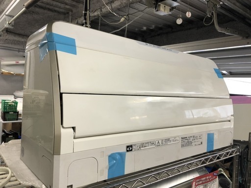 ☆中古 激安！！ 大阪取引限定☆　※保証期間3ヶ月　Panasonic　CS-XS406C2-W　ルームエアコン　4.0ｋｗ　12畳　2016年　DH013　￥39800