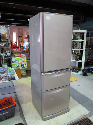 訳あり特価！大型冷蔵庫 370L 2013年製 3ドア 自動製氷 三菱 MR-C37Wピンク MITSUBISHI 札幌市東区 新道東店