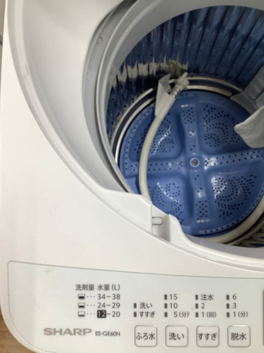 SHARP(シャープ) 全自動洗濯機 2014年製 6.0kg