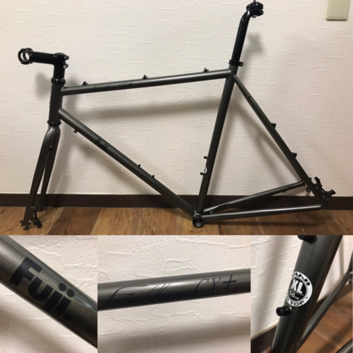 美品 FUJI フジ フェザー FEATHER CX+ ディスクブレーキ用クロモリ