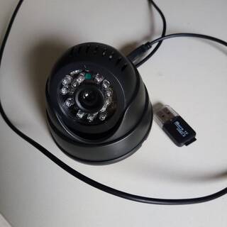 監視カメラ　32GBMicroSD　USB変換アダプター　セット