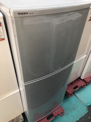 ☆中古 激安！！ MORITA　Uing  冷蔵庫　140L　MR-F140D形　2015年製　DH022￥11,000！！