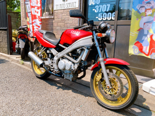 ホンダ　VT250 スパーダ　赤