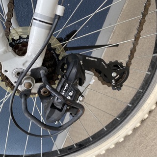 DOPPELGANGER 26インチ　折り畳み自転車　白　