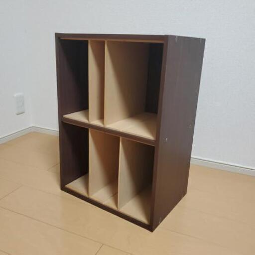 2段カラーボックス 仕切り付き しょーた 平安通の収納家具 カラーボックス の中古あげます 譲ります ジモティーで不用品の処分