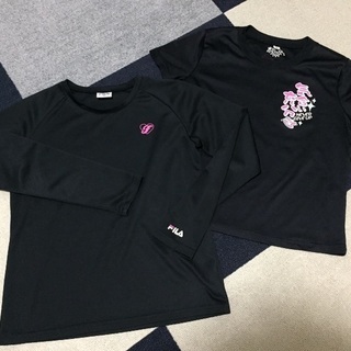 【取引完了】USED☆140cmFILA女児スポーツ用長袖Tシャツ他