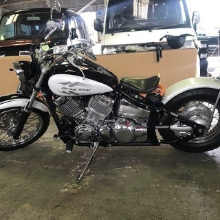 Yamaha Dragstar ヤマハ ドラッグスター400　スネークマフラー