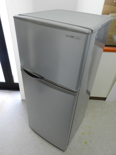 SHARP ノンフロン冷凍冷蔵庫 SJ-H12W 2013年製 都内近郊送料無料