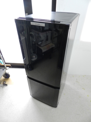 三菱 ノンフロン冷凍冷蔵庫 MR-P15W 2013年製 都内近郊送料無料