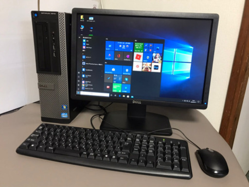 817 Dell 3010 Windows10 Office Pro Gulistan 法界院のデスクトップ パソコンの中古あげます 譲ります ジモティーで不用品の処分