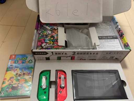 【取引中】Nintendo switch スプラトゥーン2セット ソフト無（ソフト有も可）