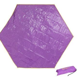 DOD 5人用 ワンタッチ テント&グランドシート セット 15秒ですぐ設営 自宅