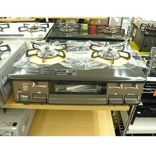 未使用品【ガステーブル 都市ガス 2020年製】左強火 幅59.2cm 水