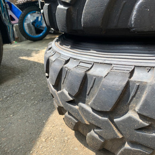 ジムニー　グラントレックMT2 7.50R16  ja22 純正ホイールセット
