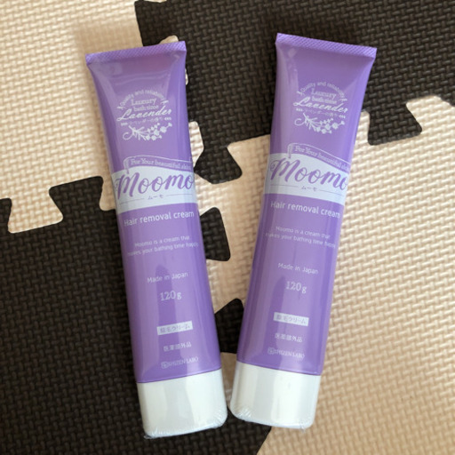 ムーモ脱毛クリーム２本セット