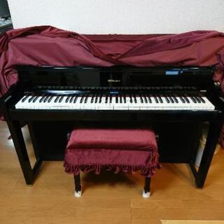 ローランド電子ピアノ 型番LX-17PEハイブリッド 2017年7月購入 黒鏡面