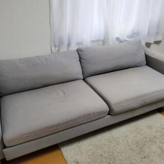 【ネット決済】【急募/譲ります！】IKEA 3人掛けソファベッド