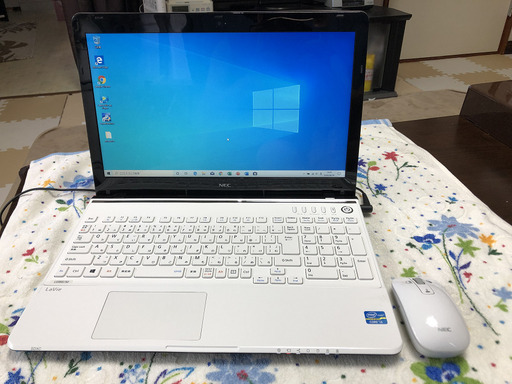 中古　NEC LaVie  LS350/MS Core i3 2.50GHz 8GBメモリ　新品SSD 240GB