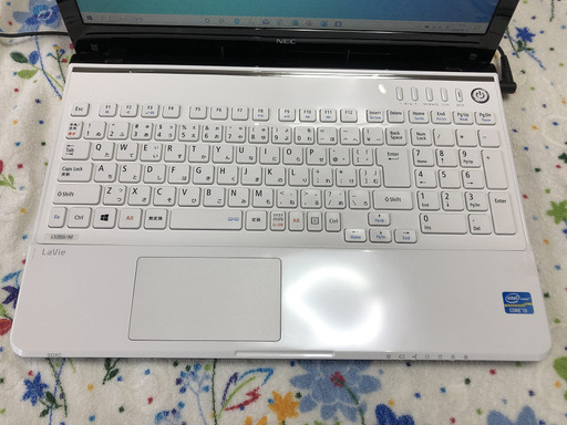 中古　NEC LaVie  LS350/MS Core i3 2.50GHz 8GBメモリ　新品SSD 240GB