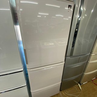 シャープ 冷蔵庫 どっちもドア プラズマクラスター搭載 350L...