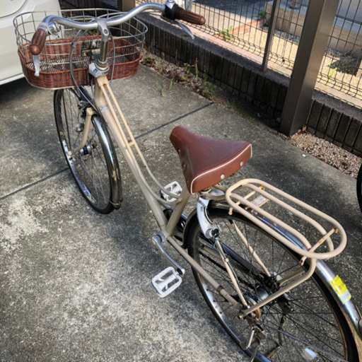 自転車女子高生通学用ブリジストン3段切替 (ササキさん) 佐賀の自転車 