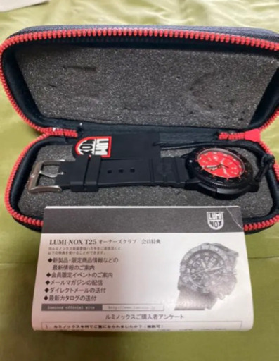 早い者勝ち！Megabass×LUMINOXコラボ200個限定品シリアルNO入り 早い者勝ち！Megabass×LUMINOXコラボ200個限定品シリアルNO入り