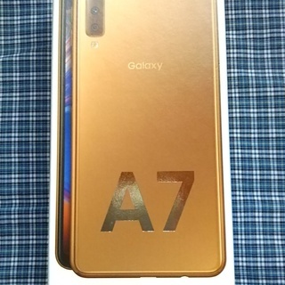 【値下げ交渉可】Galaxy A7 64GB【未使用】【早い者勝ち】