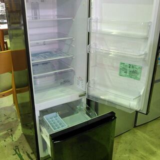 安心の一年保証！冷蔵庫　2ドア　MITSUBISHI/三菱　2019年製　168L　黒　MR-P17E-B　　 №1320081305　ガーランド草加 安心の一年保証！冷蔵庫 2ドア MITSUBISHI/三菱 2019年製 168L 黒 MR-