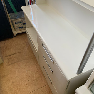 美品　ニトリ　大型　キッチンボード　食器棚　