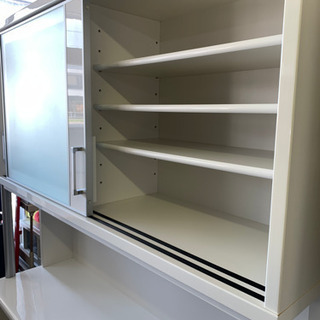美品　ニトリ　大型　キッチンボード　食器棚　