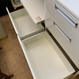 美品　ニトリ　大型　キッチンボード　食器棚　