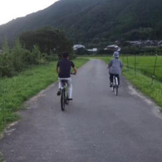 サイクリング一緒にしませんか？🚲3台あります