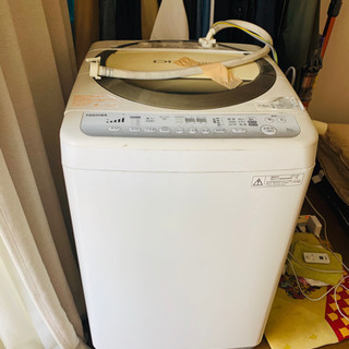 【無料】洗濯機 TOSHIBA AW-60DM(W) 6kg