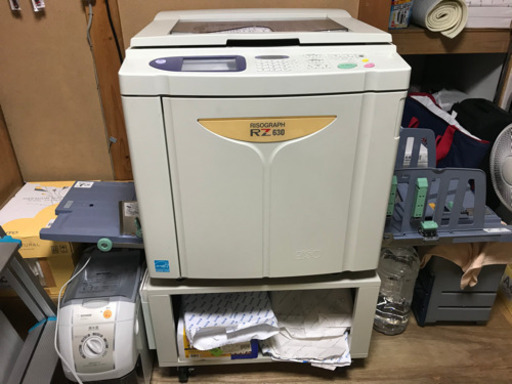 RISO GRAPH RZ630 モノクロ印刷機