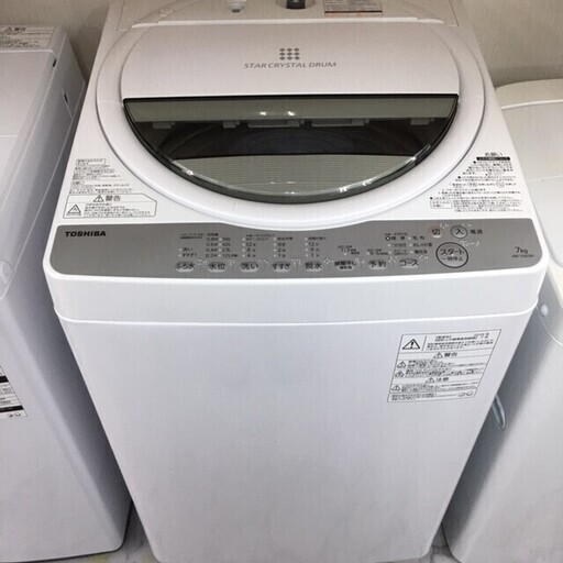 東芝 7ｋ 洗濯機 AW-7G6 2019年 L050