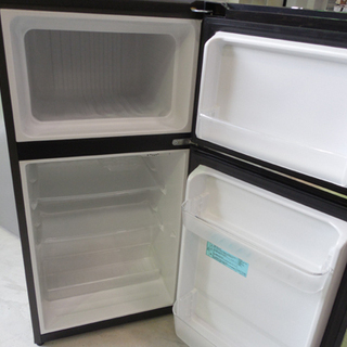 ◇冷蔵庫 106L 2015年製 2ドア ハイアール 黒 JR-N106K ブラック 札幌市東区 新道東店