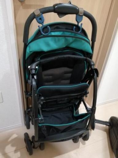 相談中 西松屋ブランド ベビーカー黒 緑 A型b型スイッチタイプ タタン 宇都宮のベビー用品 ベビーカー バギー の中古あげます 譲ります ジモティーで不用品の処分