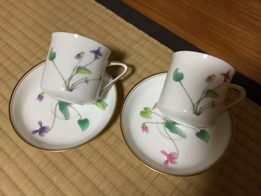 ペアコーヒーカップ